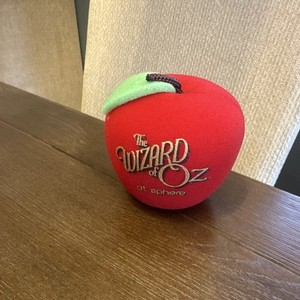 The Wizard of Oz Sphere Red Apple Plush Promotional Item Movie Collectible