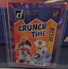 Panini 2025 Donruss WNBA Angel Reese Chicago Sky Crunch Time Insert /49