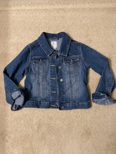 The Children's Place Girls Jean Jacket Size 7/8 Medium Denim - Free Shipping
