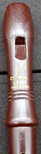 Lark Wooden Recorder - 2 Piece, Pre-Owned, with Signs of Wear and Use