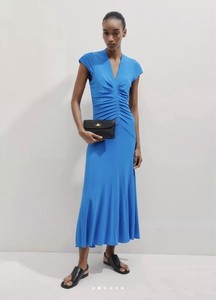 green emerald velvet dress Taylor Tube Maxi Dress, in Black Luxe Satin, Size: Medium | Show Me Your Mumu main image 1
