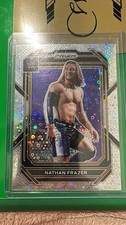 Nathan Frazer 2023 Panini Prizm Under Card WWE #160 Sliver DISCO PRIZM