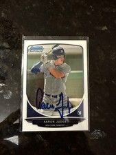 AARON JUDGE SIGNED 2013 1st BOWMAN CHROME ROOKIE RC FULL SIGNATURE!