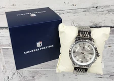 Montres Prestige X Invicta Men's Watch,  (MPW-0244) Silver Face  New! 45mm