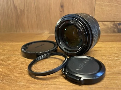 *Almost Mint* Minolta AF 50mm F/1.4 Standard Prime Lens Sony A From Japan