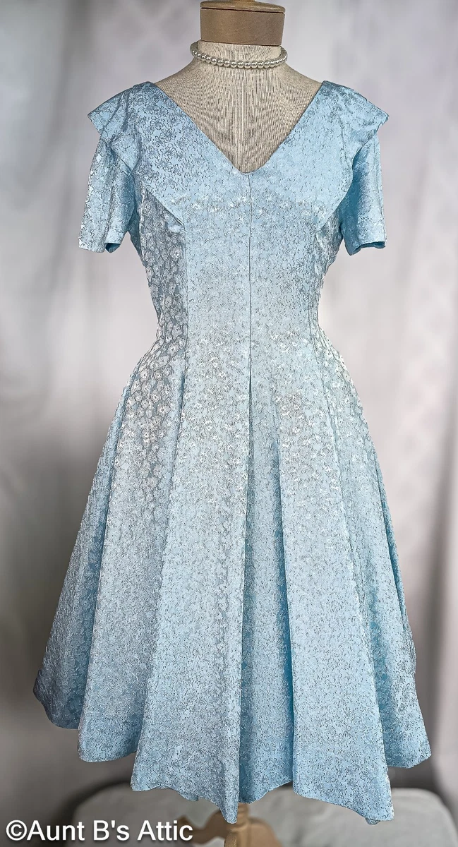 light blue flowy dress Light Blue Strapless Babydoll Mini Dress  Edina by Sky To Moon | Size M | Fit-and-Flare