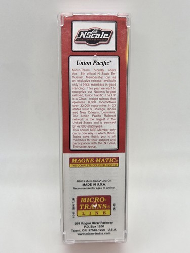 Micro-Trains NSE 15-01 Union Pacific 62415 Boxcar Special Run N Scale Enthusiast - Picture 2 of 4
