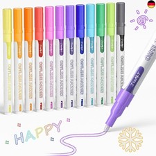 12 Farben Glitzerstifte Magische Stifte,Zauberstifte,Geschenke f&uuml;r
