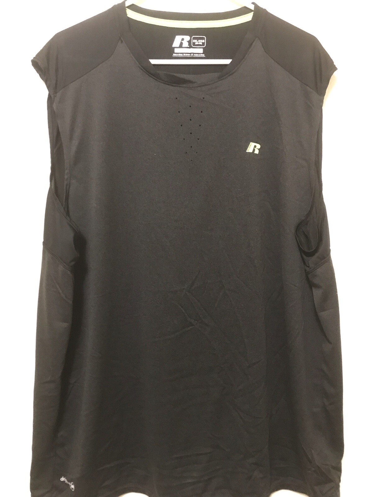 Russell Mens 2XL Sport Athletic Shirt Sleeveless 52469 eBay