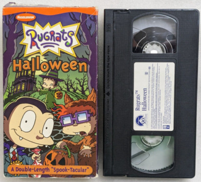 Rugrats Halloween (VHS, 2002, Nickelodeon, Klasky Csupo)