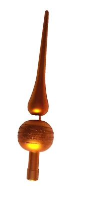 OMALLEY Farbe: Kupfer matt Baumspitze Baumschmuck Tannenbaumspitze Christbaumschmuck NEU