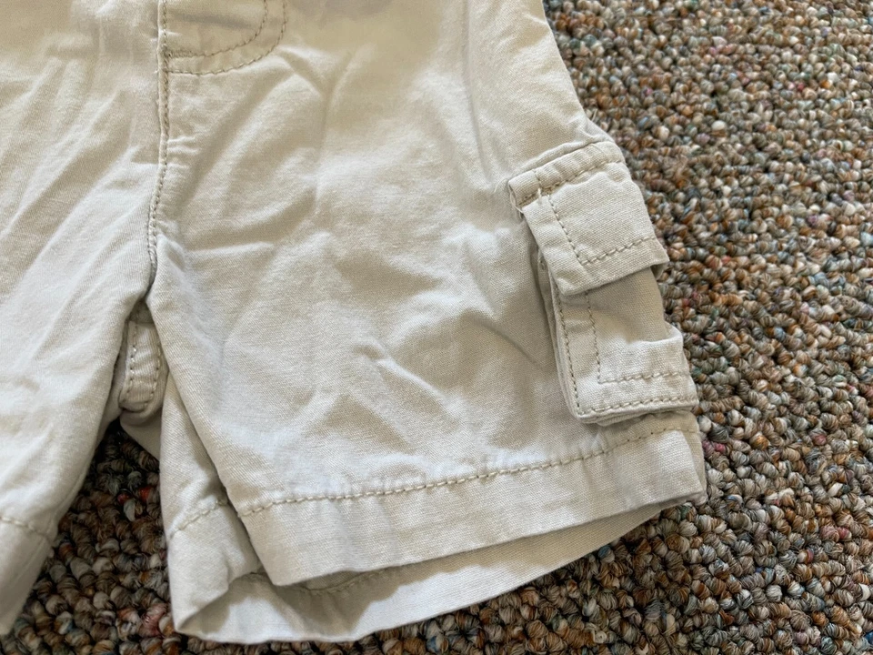 Pantalones cortos Sonoma gris claro 12M para niños Foto 4 de 4
