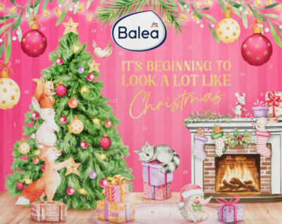 Adventskalender Balea Frauen 2024 Pflegeprodukte, Beauty, Gesicht, Körper, Haar