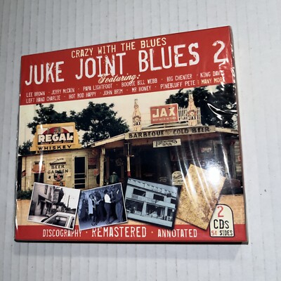 Juke Joint Blues 2: Crazy with the Blues by Various (2 CD Set 2010) JSP Records