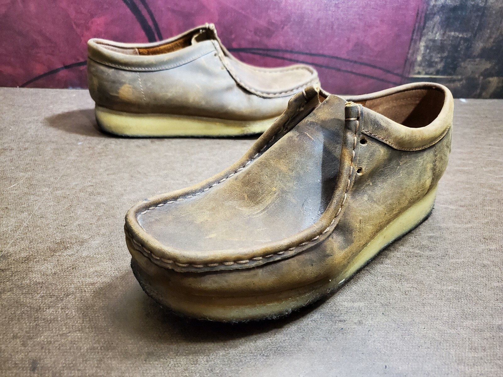 clarks wallabee aerial