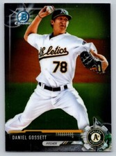 2017 Bowman Chrome #BCP248 Daniel Gossett Prospects