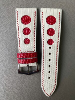 Genuine Lizard leather Watch Strap Band size 16 17 18 19 20 21 22 23 24 25 26mm