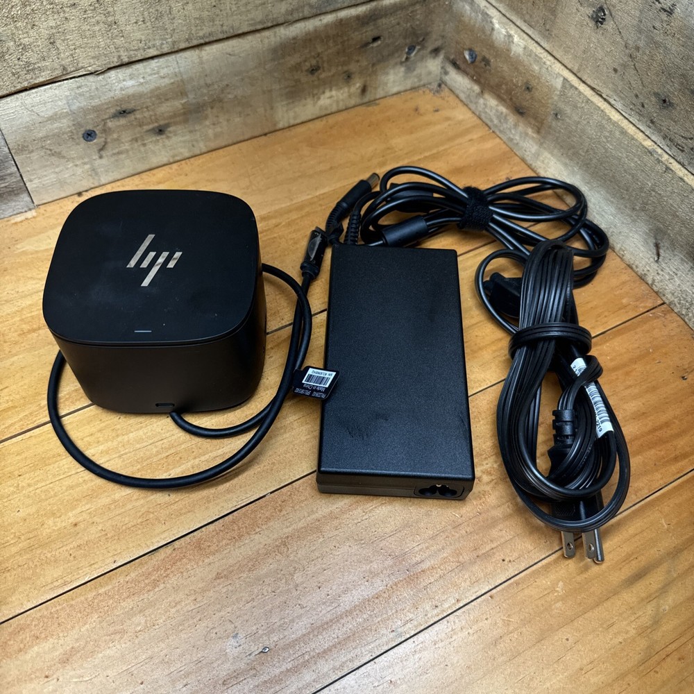 HP Thunderbolt 120W G2 Docking Station HSN-iX01 with 120w AC Adapter