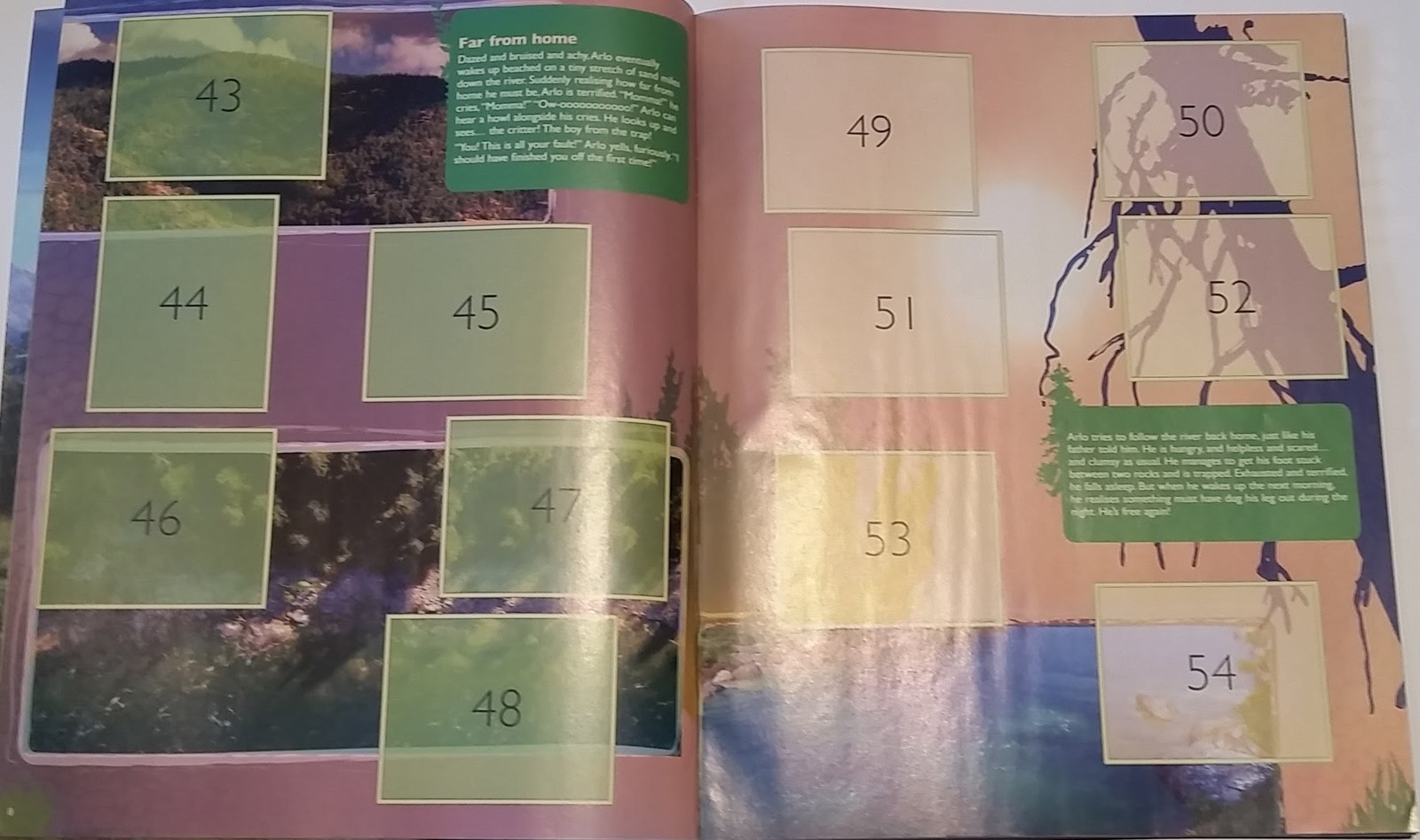 Panini Disney Pixar The Good Dinosaur Sticker Album NEW eBay