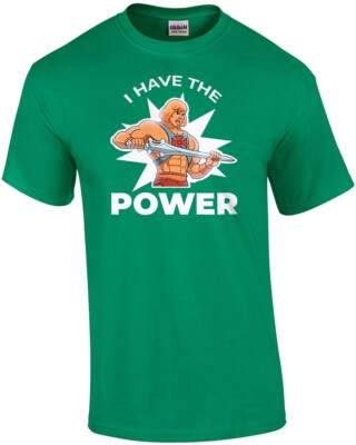 HE-Man I Have The Power - 80's He-Man T-Shirt