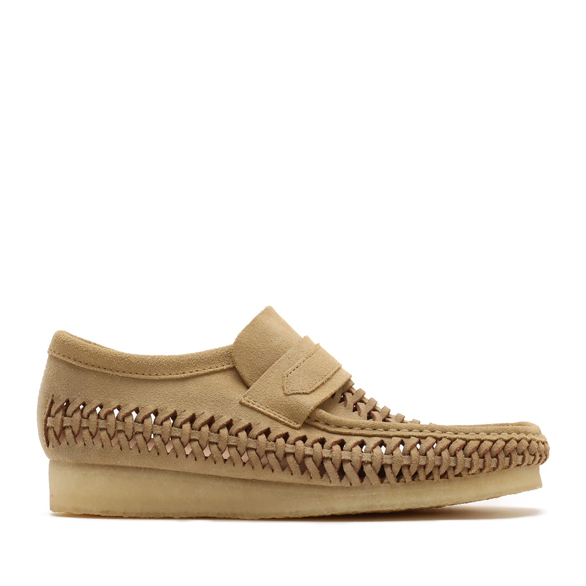 新品未使用 Clarks Wallabee Loafer Maple Clarks Wallabee Loafer Weave Maple Suede 26176534 UK 4-13 | eBay