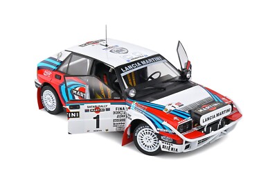 1991 LANCIA DELTA HF INTEGRALE #1 SAFARI KENYA RALLY CAR 1:18