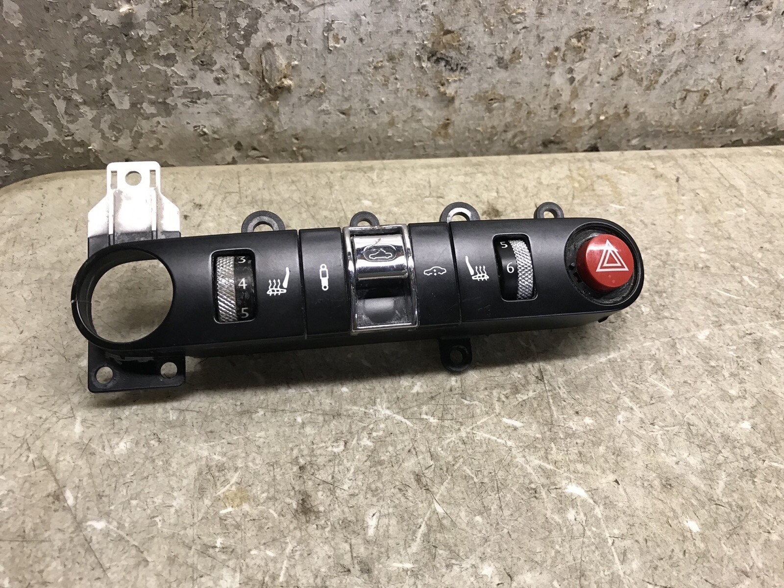 13 14 15 16 17 18 Bentley GTC Console Sunroof Heated Seat Switch BAD CORRODED