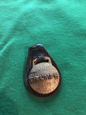 Vintage MW Triumph Top Grain Leather Piece Made in England