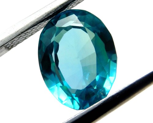 4.50 Ct NATURAL OVAL Cut Neon Green Brazil Paraiba Tourmaline.J371 - Picture 2 of 4