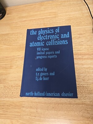 1971 Vintage Book: The Physics Of Electronic And Atomic Collisions