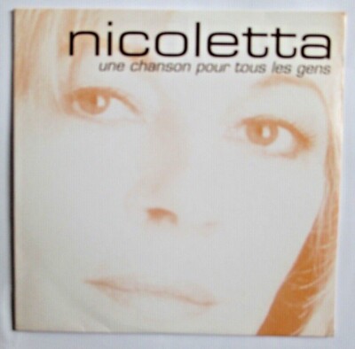 NICOLETTA - CD SINGLE ''EIN LIED FÜR ALLE MENSCHEN''