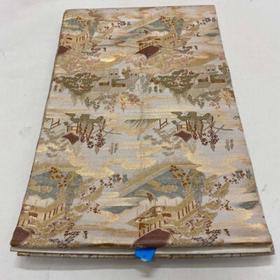 Maru Obi Japanese Vintage antique Belt - Beautiful Japanese Maru-Obi Luxury 3409
