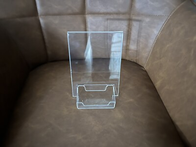 Vertical Business Card Holder Card Holder Acrylic Pack Of 24
