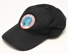 DHL Express Baseball Cap Vintage Hat 80s 90s Rare Old School Black