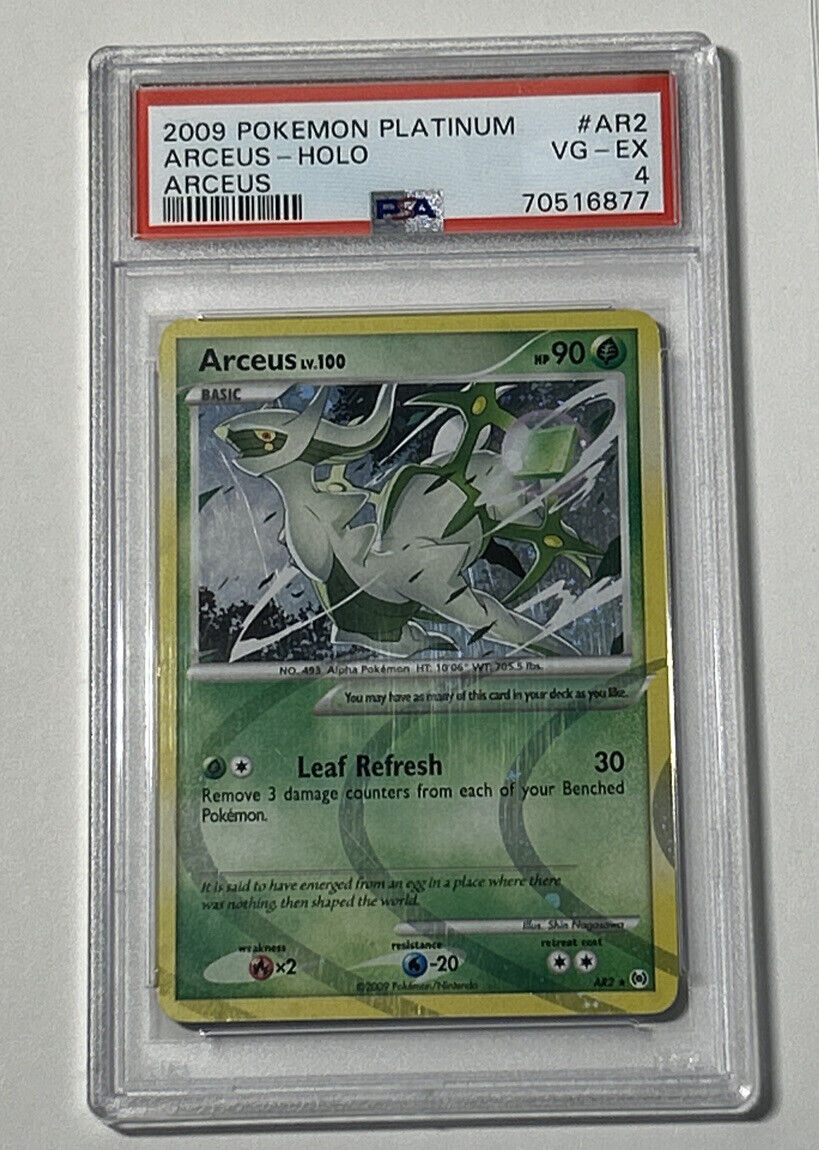 Mavin  2009 pokemon platinum ar2 arceus holo