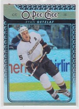 09/10 OPC...RYAN GETZLAF...RAINBOW PARALLEL...CARD # 305...DUCKS
