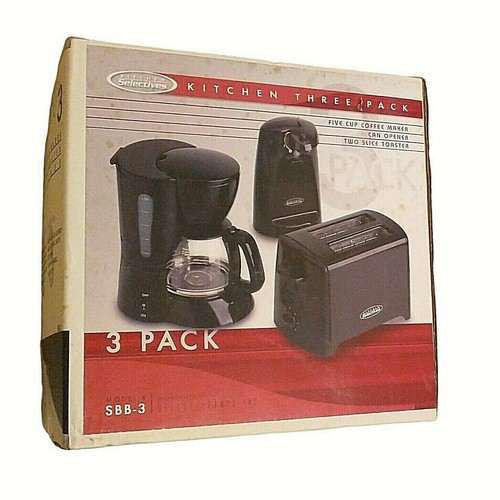 Opener Two Slice Toaster Black Pack 