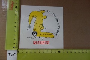 Alter Aufkleber HiFi Audio Tuning Tape TV AutoRadio Lautsprecher DIEHL