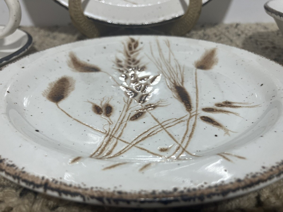 Vintage Stonehenge Midwinter “Wild Oats” 5 Piece Dinnerware