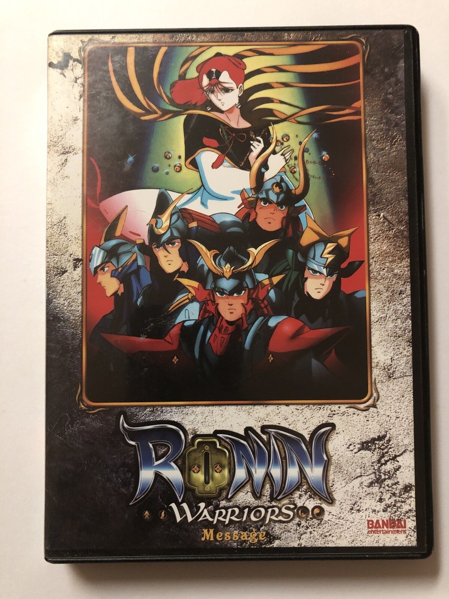 Ronin Warriors OVA Vol. 2: Message (DVD, 2003) Bandai Samurai