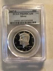 2007 S Silver Kennedy Half Dollar, PCGS PR69 DCAM - free Intercept Shield Holder