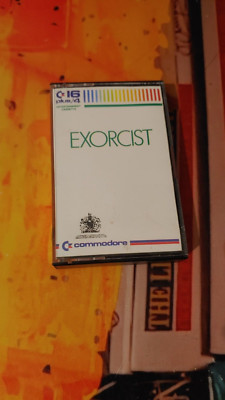 Exorcist (1985) Commodore  16 116 +4 (Tape, Manual, Box) works 8-bit