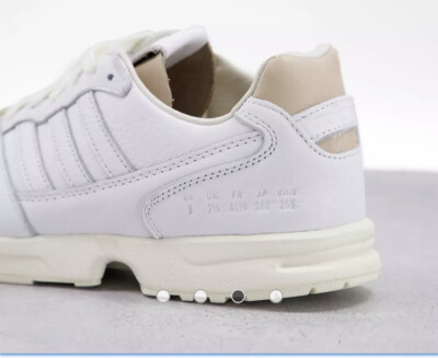 【YOU】 Size 10.5 Adidas ZX 1000 C Footwear White / Off White Mens Shoes