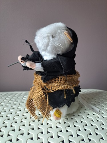 Skarey Hamster Edelstein grimmiger Sensensenmann Tier tanzendes singendes Spielzeug Halloween 6" - Bild 4 von 9