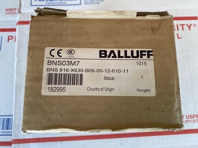 Balluff Connector BNS 816-X630-B06-00-12-610-11 New In Box BNS03M7 BXG8