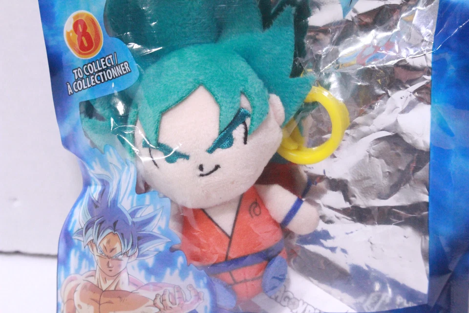 Dragon Ball Z Super Backpack Hanger Plush - Super Saiyan Blue Goku TOEI NEW - Изображение 2 из 3