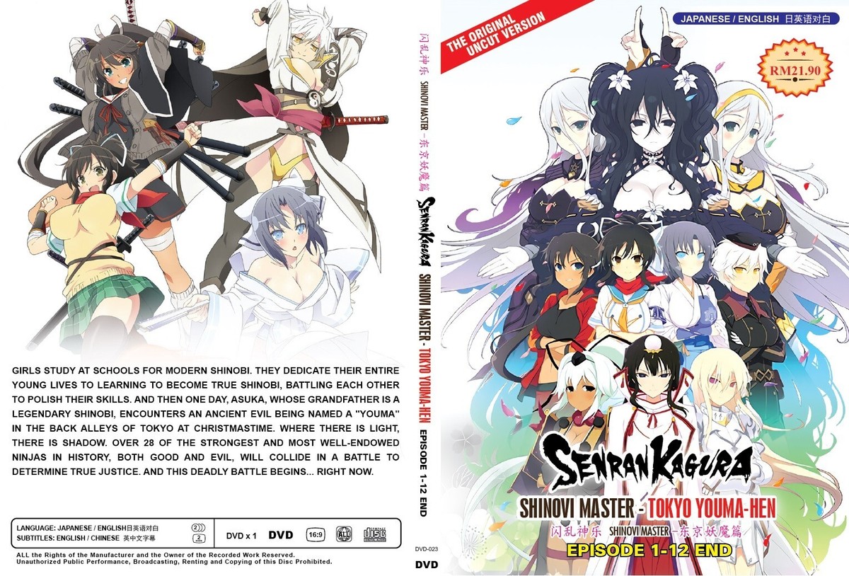 DVD 閃乱カグラ SHINOVI MASTER -東京妖魔篇 -Vol.1（DVD Anime