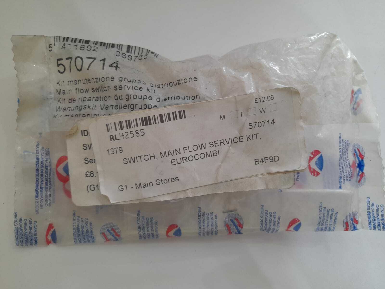 ARISTON 570714 MAIN FLOW SWITCH SERVICE KIT