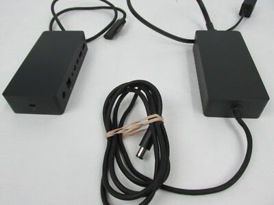 Microsoft 1661 Surface Dock Surface Pro 3/ Pro 4/ Pro 5/ Pro 6 + 1749 AC Adapter
