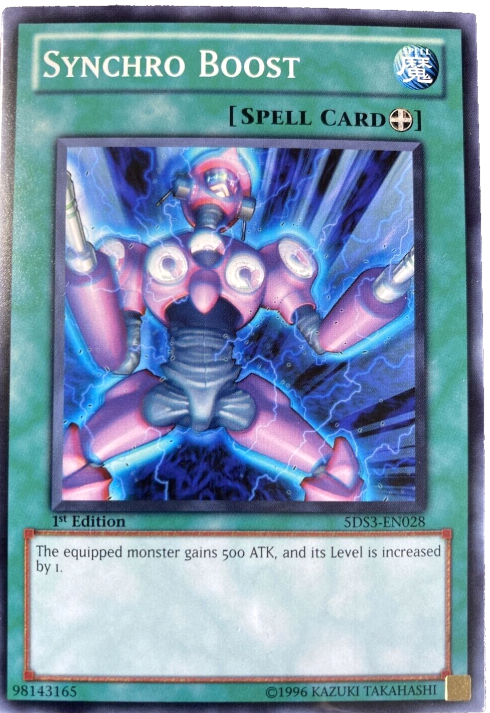 Synchro Boost 5DS3-EN028 Duelist Toolbox Starter Deck 1st Edition